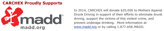 CARCHEX Proudly Supports MADD